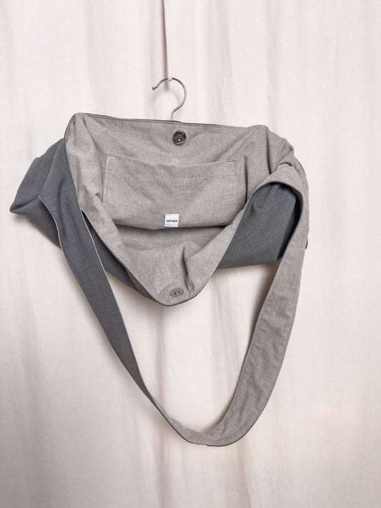 Handbag - grey - medium