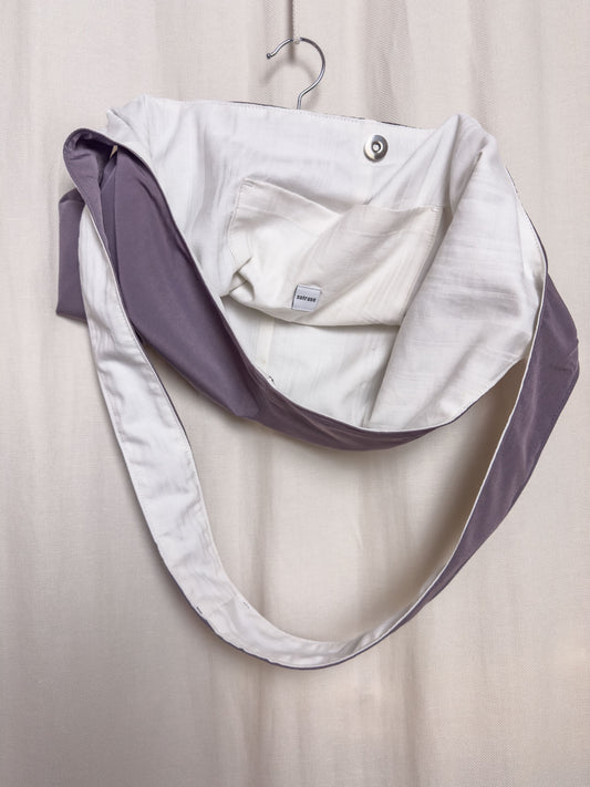 Handbag - purple - medium