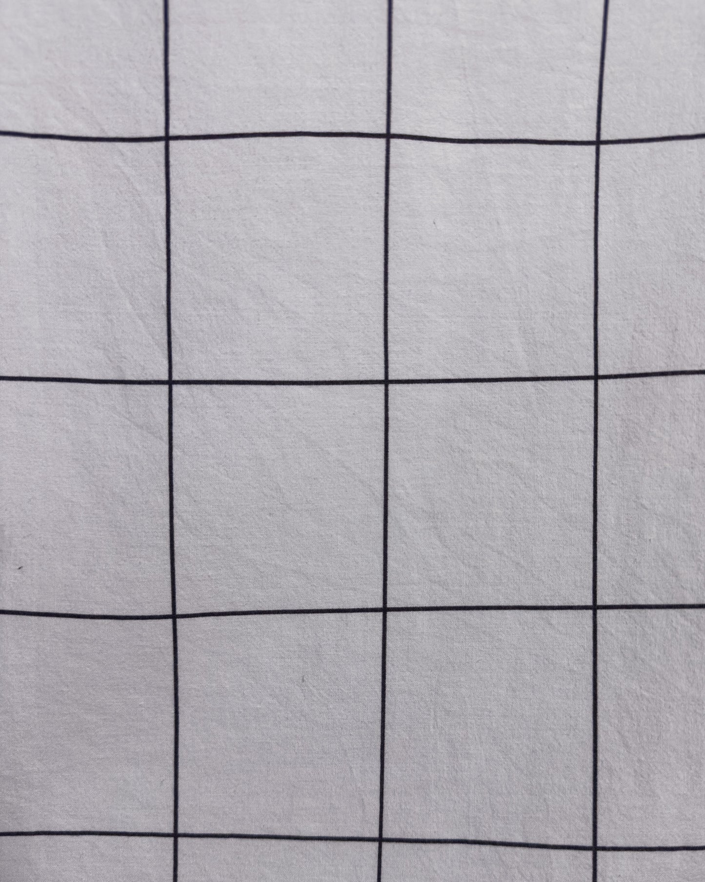 straight trousers - white - large checks