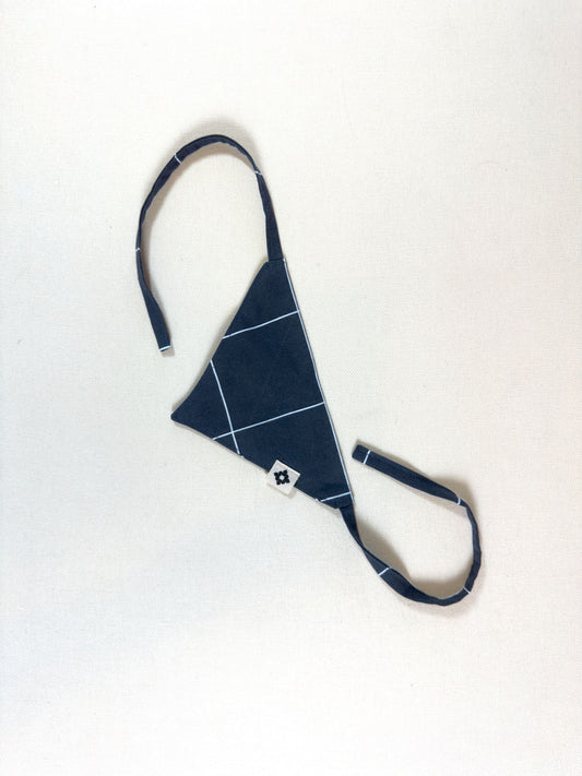 Bandanas - Checks dark grey
