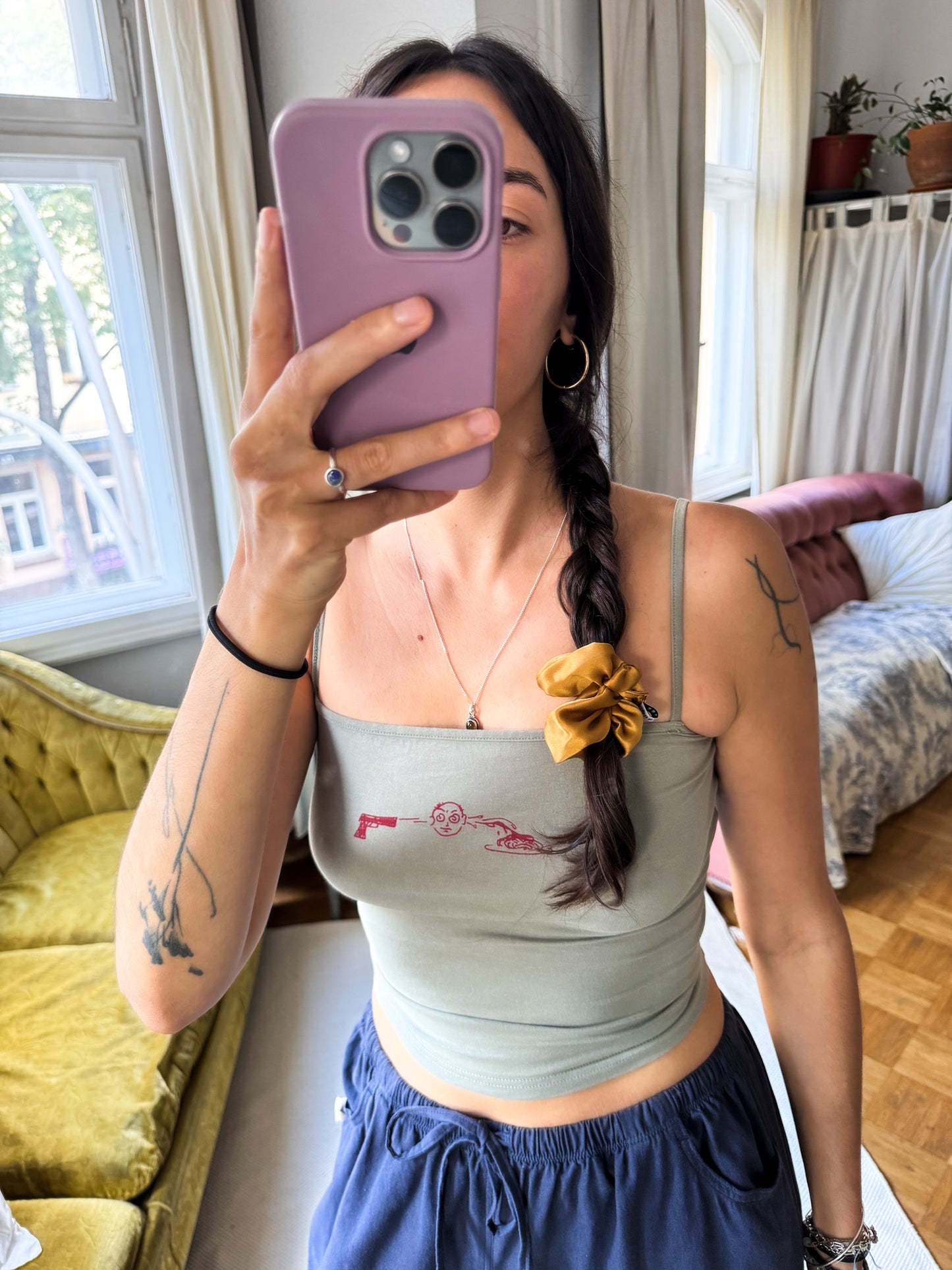 Scrunchie - gold