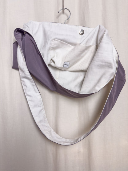 Handbag - purple - medium