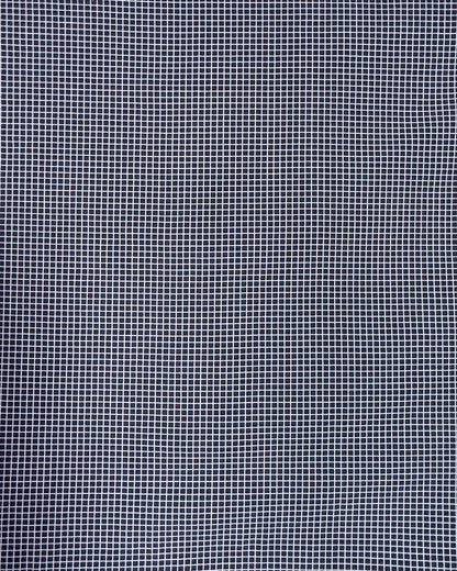 straight trousers - black - small checks