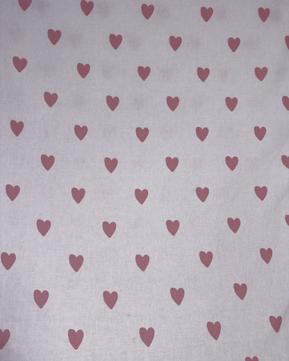 straight trousers - white - hearts