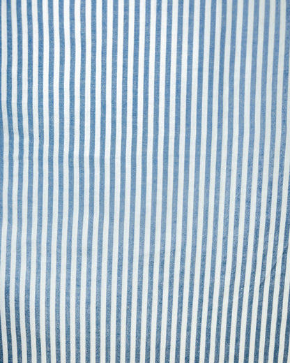 straight trousers - white/blue - stripes