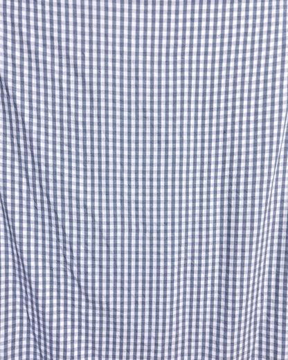 straight trousers - grey - gingham