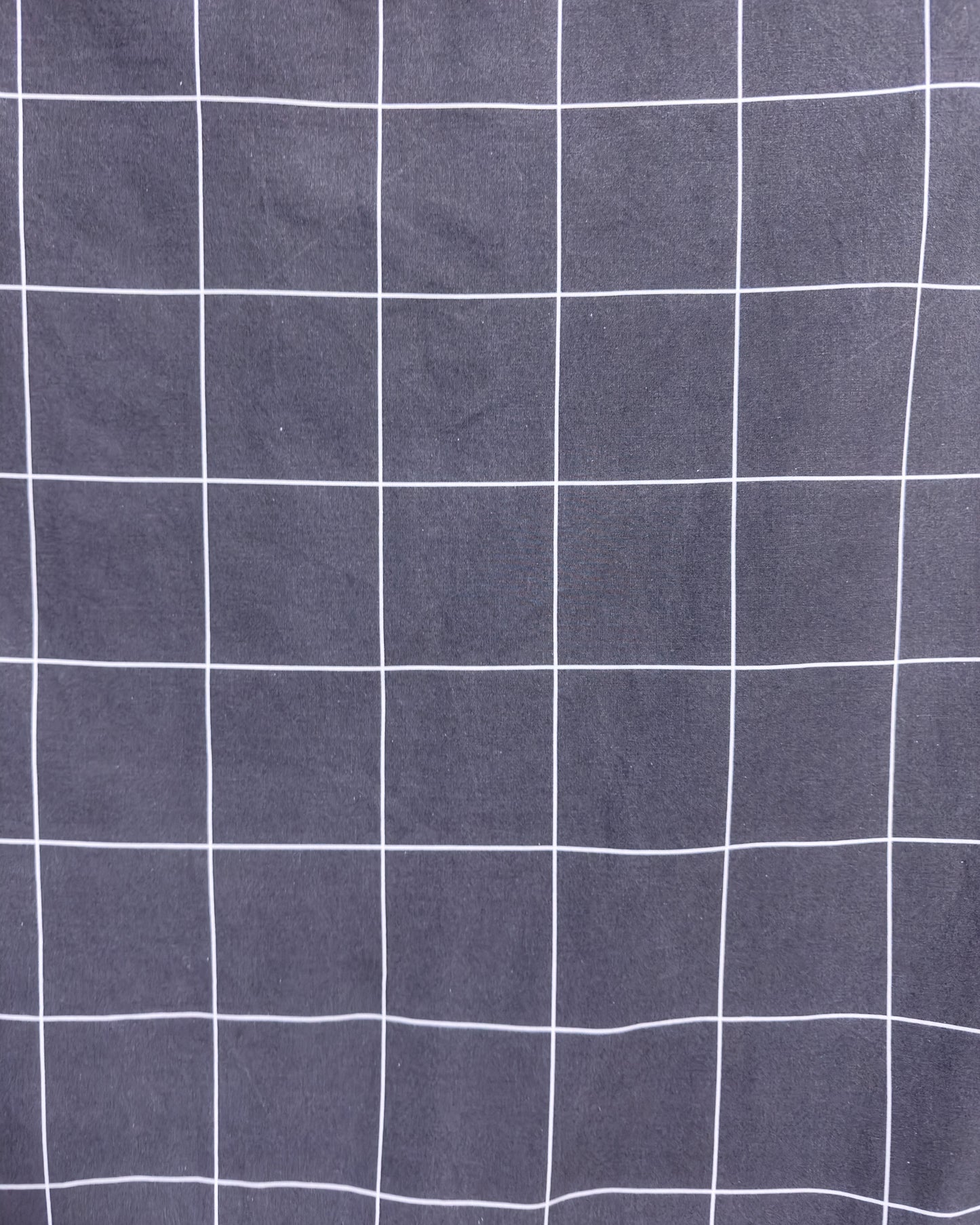 straight trousers - black - large checks