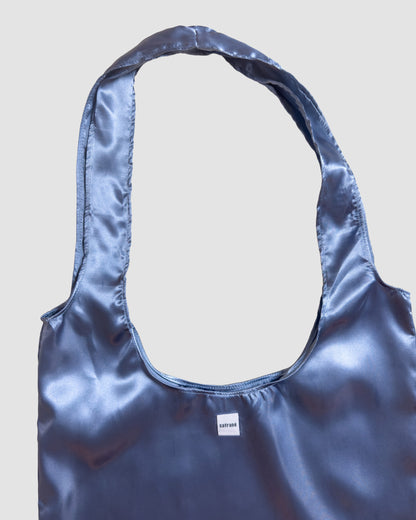 bag - shiny blue