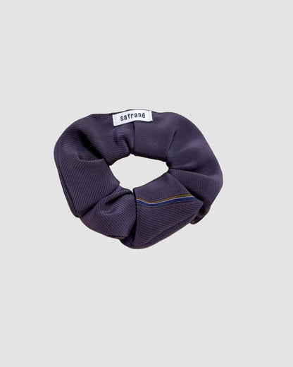 Scrunchie - purple Lanvin tie #2