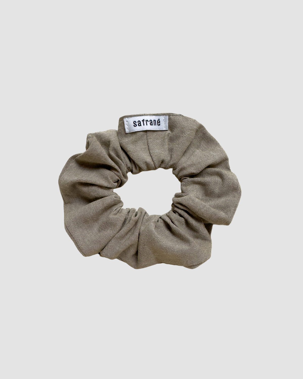 Scrunchie - beige plain