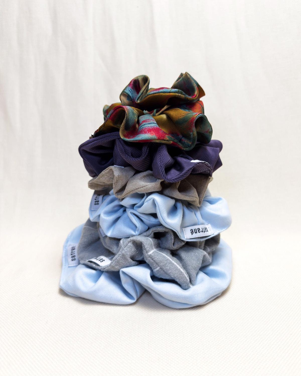 Scrunchie - beige plain