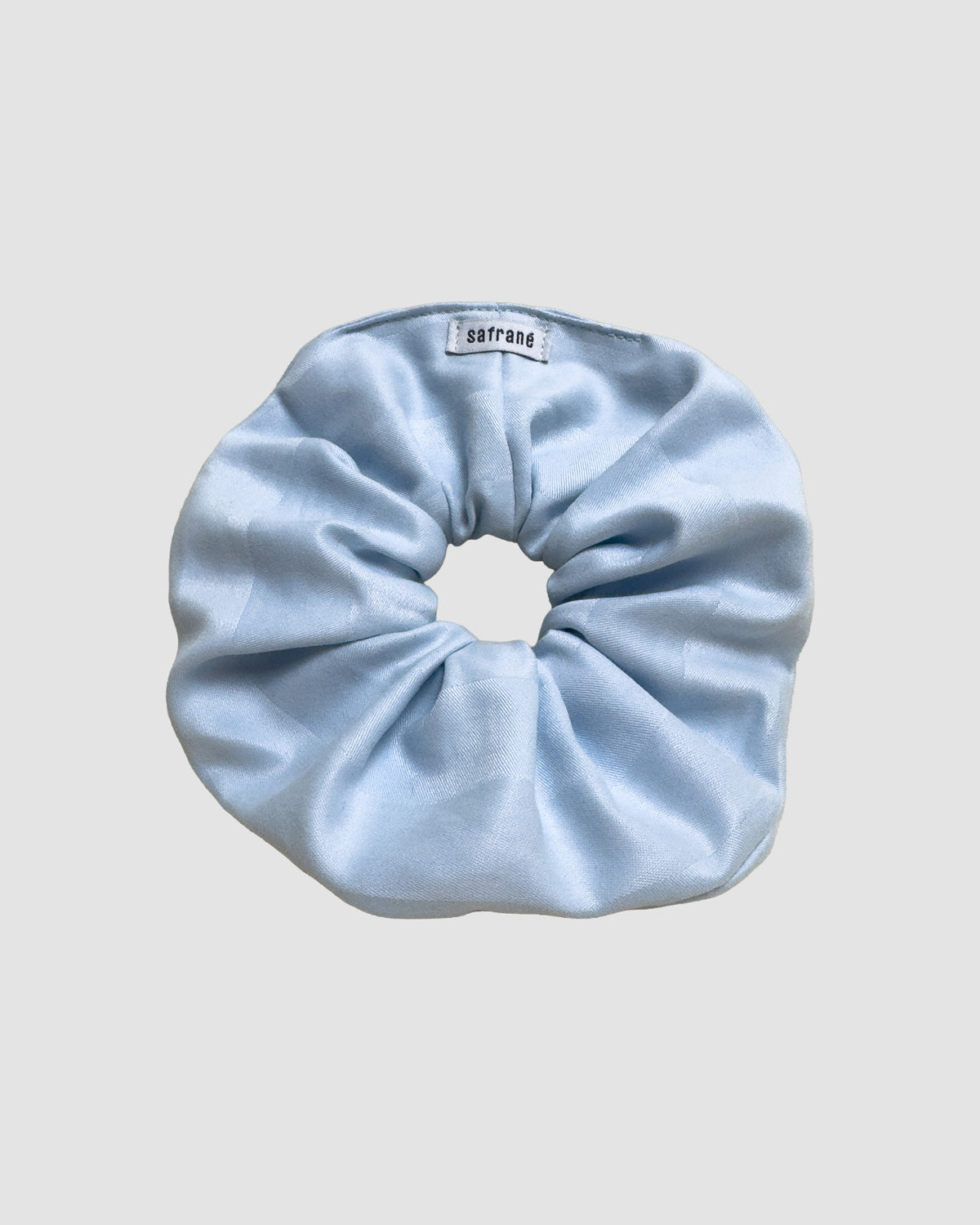 Scrunchie - blue stripes maxi