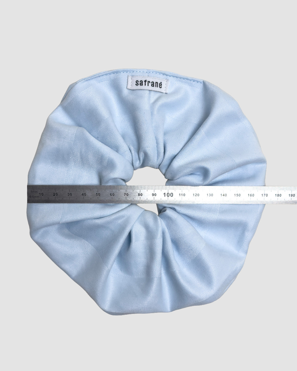 Scrunchie - blue stripes maxi