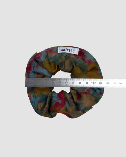Scrunchie - multicoloured J. Ploenes tie #1
