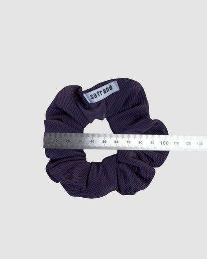 Scrunchie - purple Lanvin tie #1