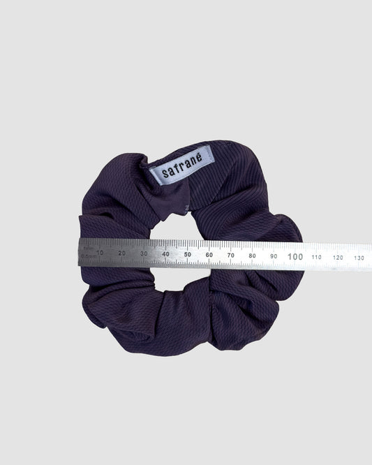 Scrunchie - purple Lanvin tie #1