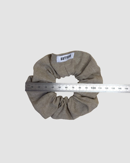 Scrunchie - beige plain