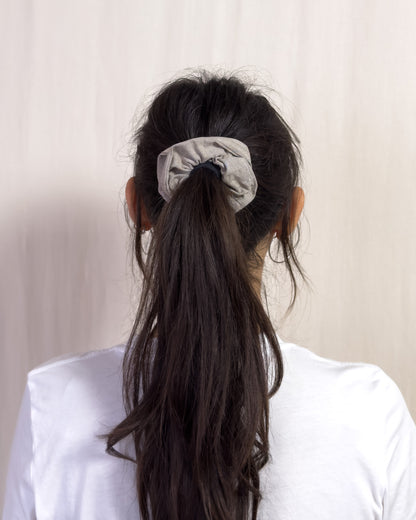 Scrunchie - beige plain