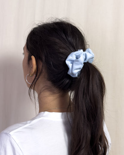 Scrunchie - blue stripes