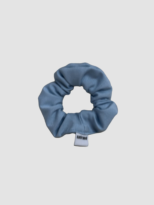 Scrunchie - blue plain