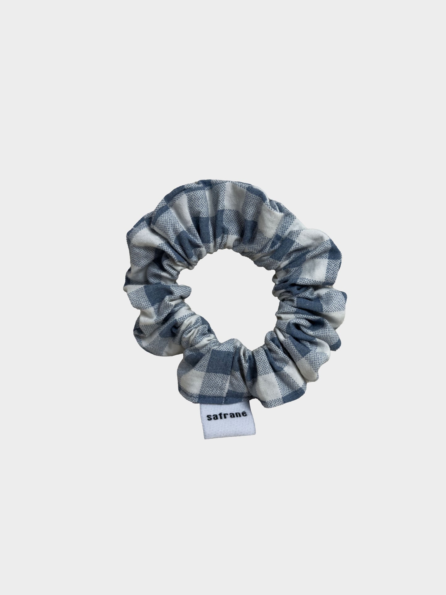 Scrunchie - vichy blue