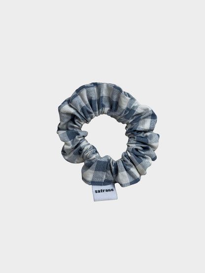Scrunchie - vichy blue