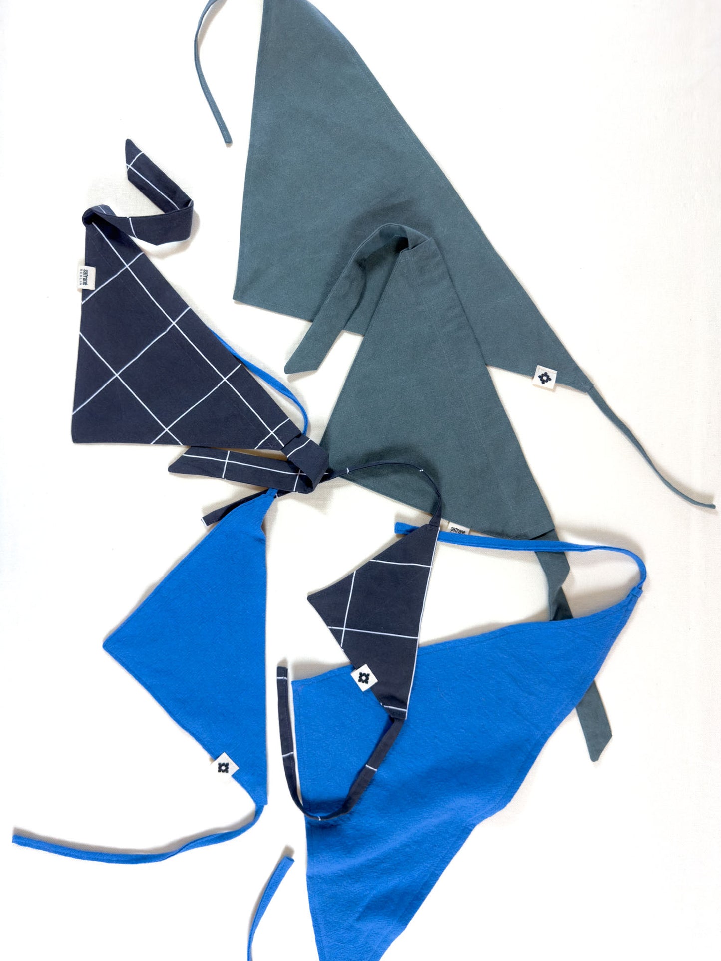 Bandanas - Plain sage green