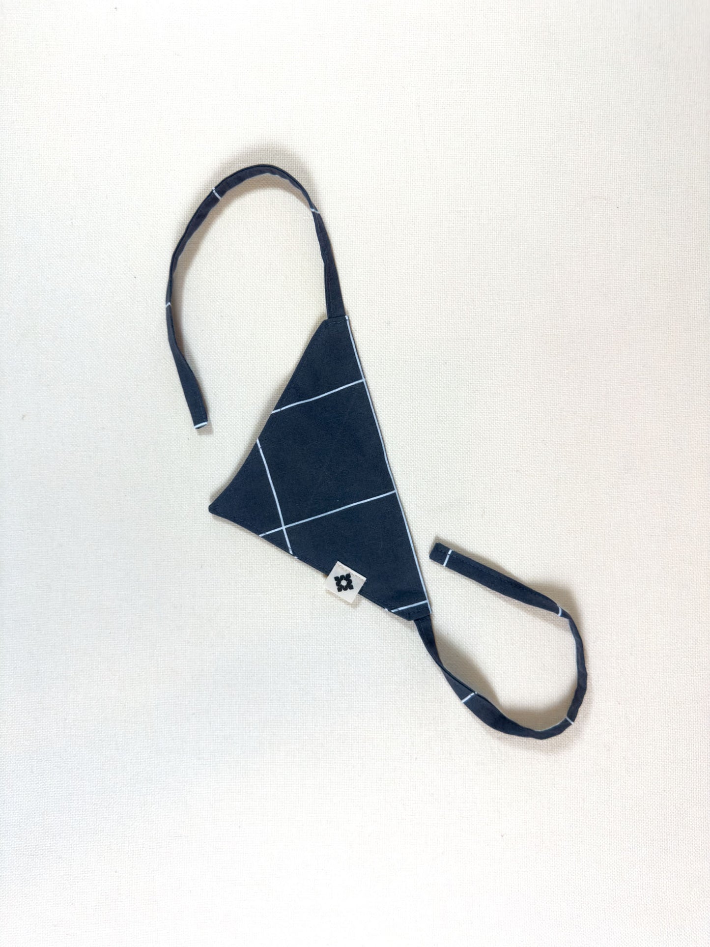 Bandanas - Checks dark grey