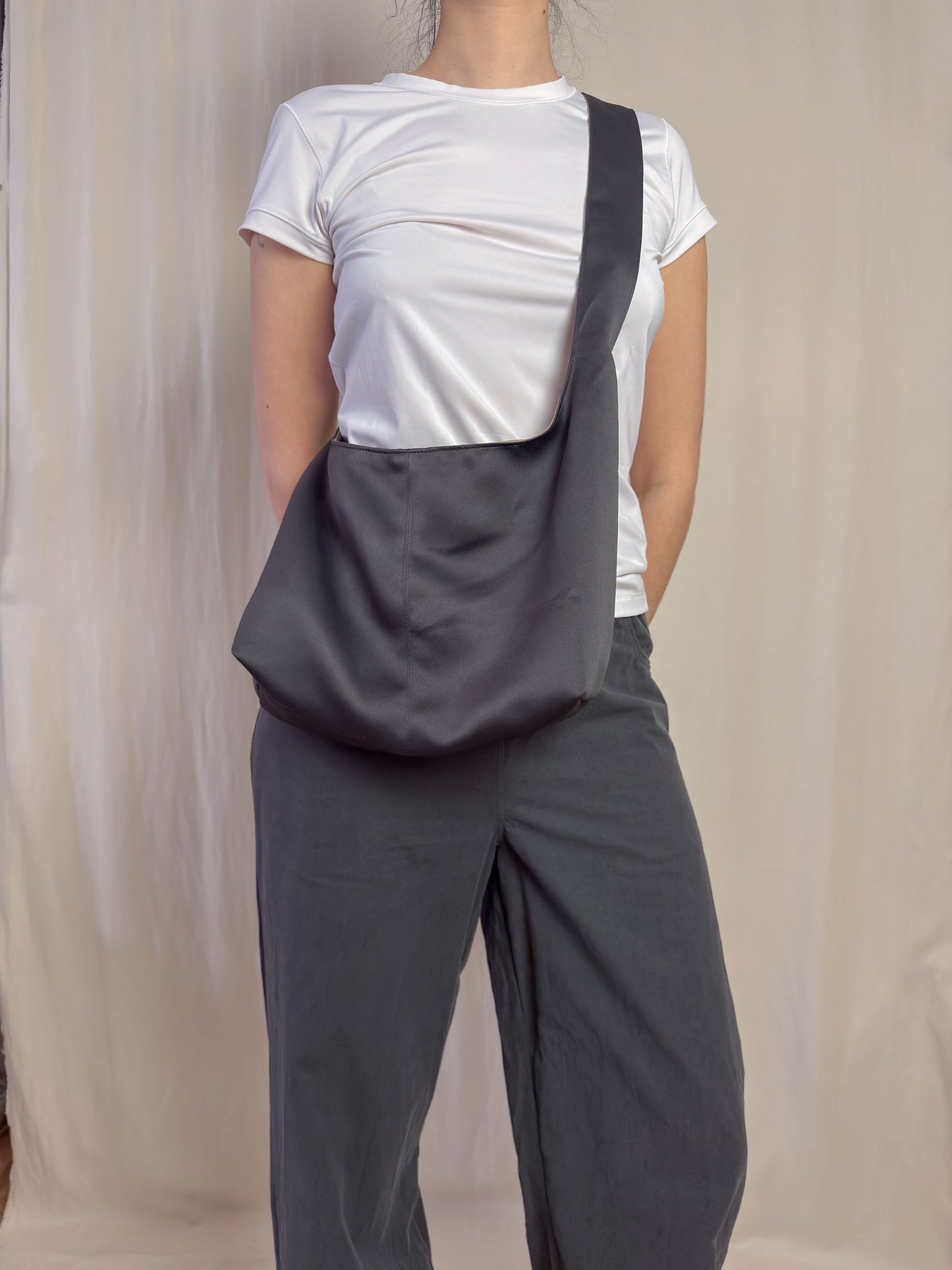 Handbag - black - small