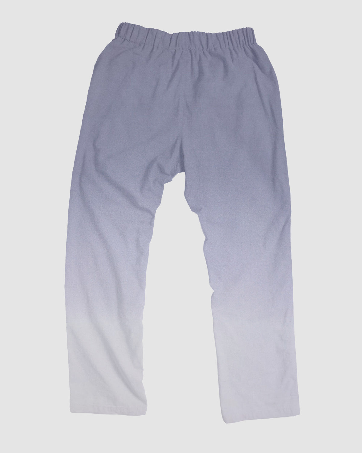straight trousers - grey/white gradient - plain