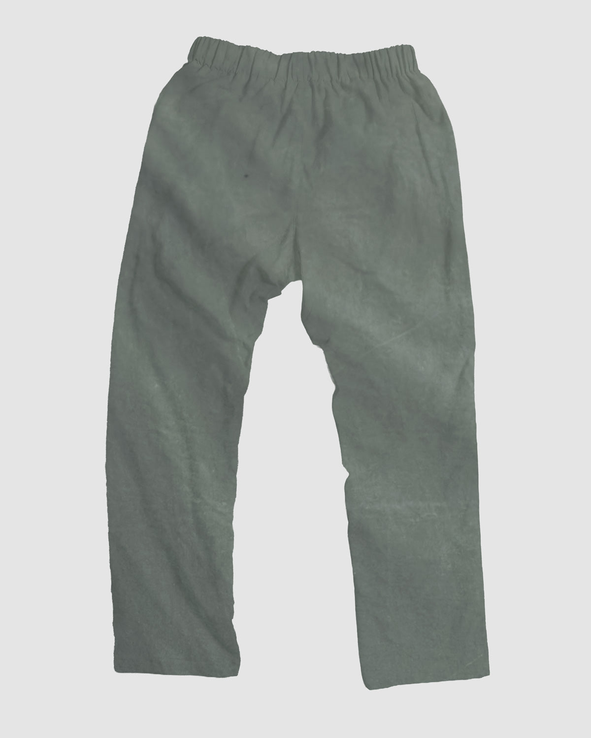 straight trousers - green - plain