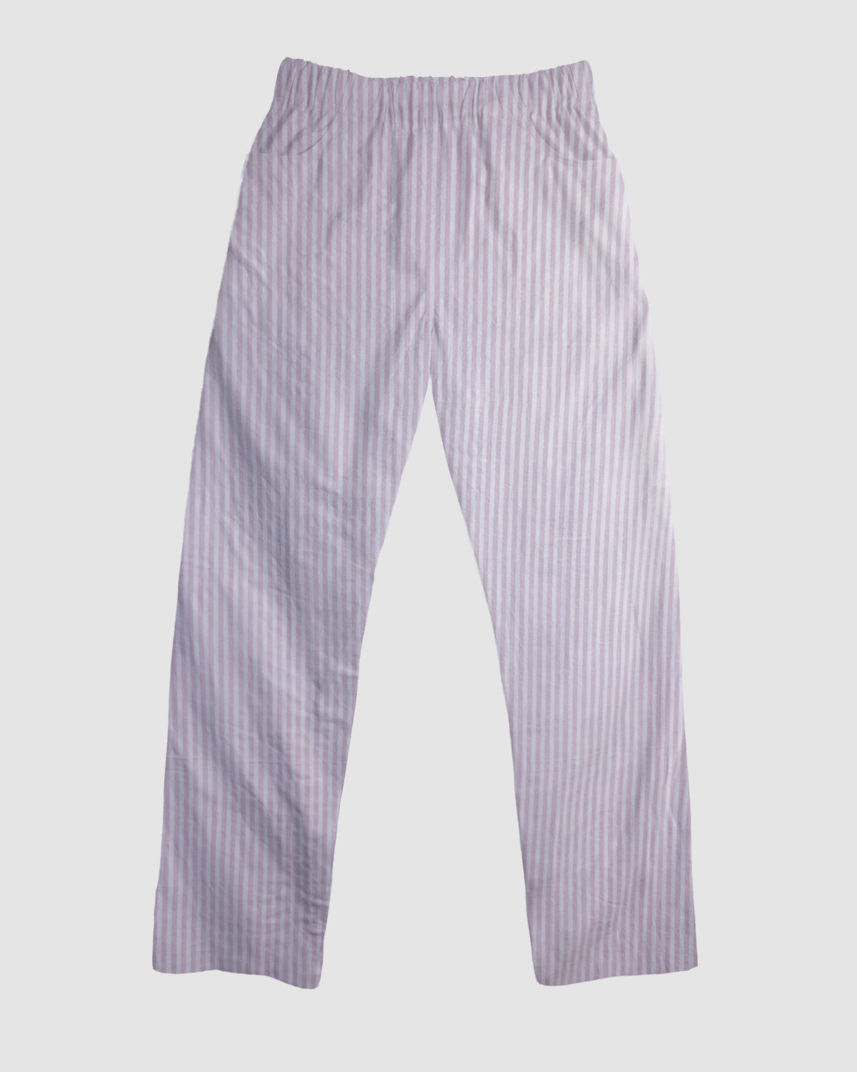 straight trousers - pink/white - stripes